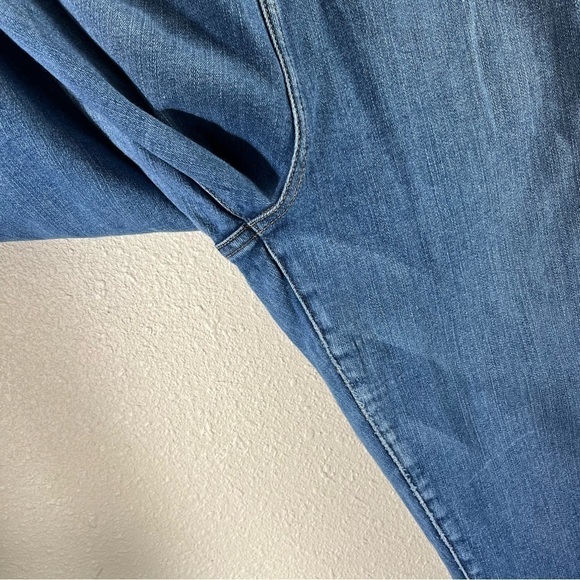 GOOD AMERICAN Plus Size Good Legs Skinny Jeans In Blue107 - Picture 8 of 12